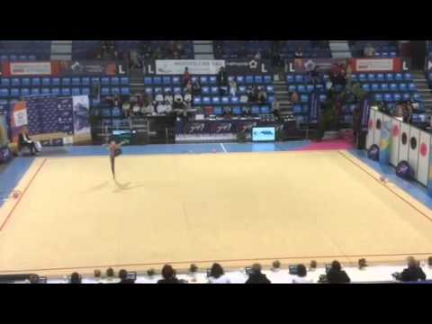 Camille Ay finale cerceau Montpellier 2016
