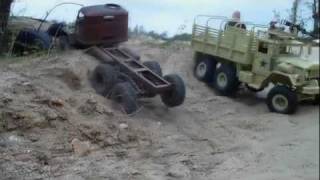 preview picture of video 'RC Truck Trial - Brzeziny 2011'