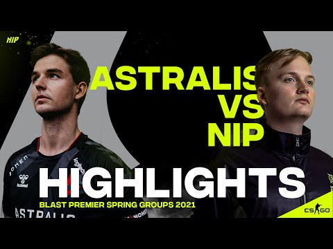 NINJAS IN PYJAMAS vs. ASTRALIS - Highlights | BLAST Premier Spring Groups 2021