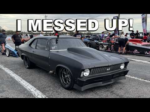 Twin Turbo Big Block Nova in Lil Gangsta's - Mistakes were made!