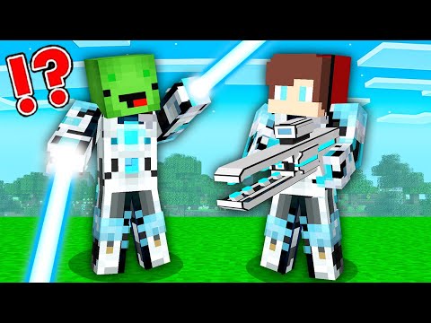 Everything is OVERPOWERED! Mikey & JJ Are OP in Minecraft Challenge - Maizen