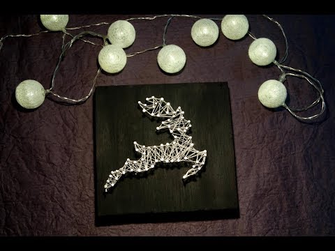 Створюємо картини з ниток. String Art
