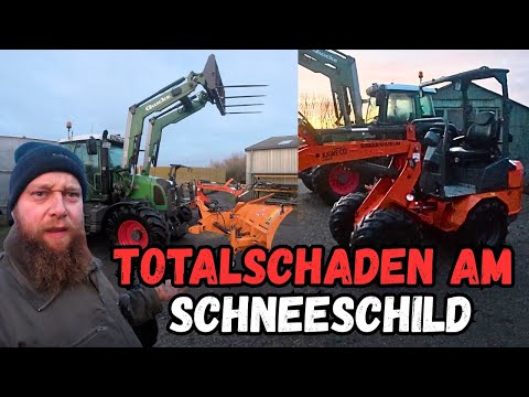 The snowplow is completely destroyed 😱 – I'm not repairing it 🤯