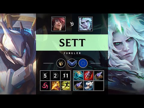 Sett Jungle vs Viego - EUW Diamond Patch 25.08