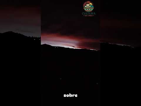 Colores en el cielo y atardecer nocturno desde socotá boyacá #viajes #boyaca #cielosbonitos