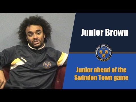 INTERVIEW | Junior Brown pre Swindon Town (H) - Town TV