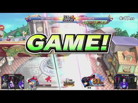 NOLA Smash Monthly #48 - Winners Semifinals: TDT | KirbyKid vs C. Falcon