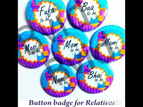 Small Button Badges