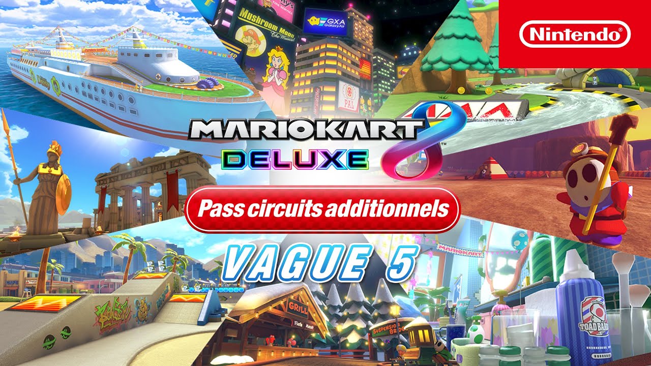 Nintendo annonce 8 nouveaux circuits et 3 nouveaux personnages pour Mario Kart 8 Deluxe GeekQc.ca