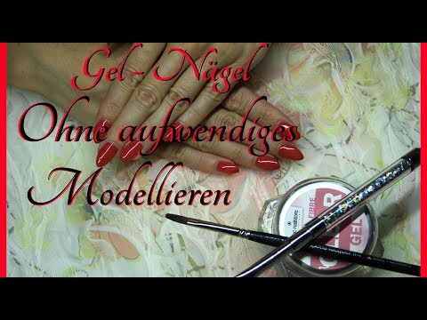 GEL NÄGEL OHNE AUFWENDIGES MODELLIEREN | TINA BALLERINA