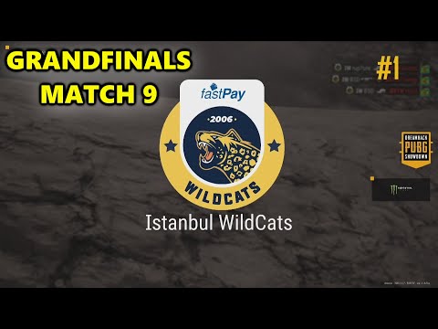 ISTANBUL WILDCATS - GRANDFINALS - MATCH 9 - DREAMHACK WINTER SHOWDOWN - PUBG