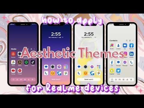 How to apply Aesthetic Themes for Realme without Themestore