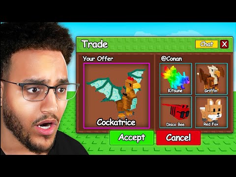 Trading Cockatrice For 24 Hours in Grow a Garden!