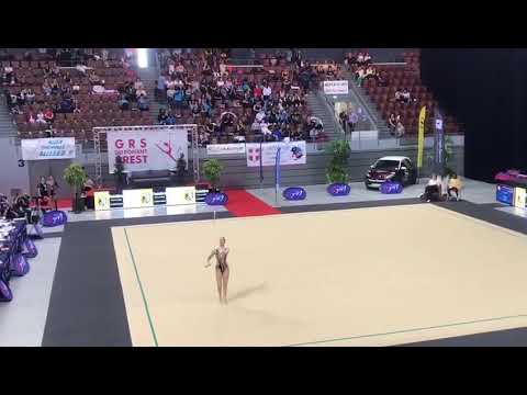 Julia Pilte DN4 Championnat de France BREST 2019