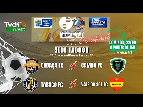 Semifinal Sede Taboco | Liga Terrão BDM Digital 2024 | Corguinho/MS - TVCH Esporte