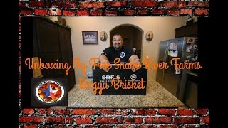 Unboxing My Free Snake River Farms Wagyu Gold Brisket