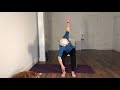 Seated Sun Salutation Blast Off