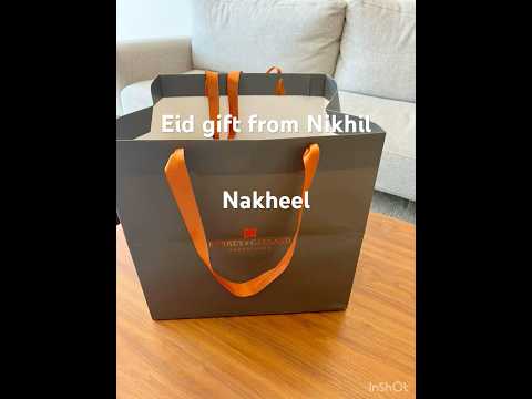 Eid gift from Nakheel # Sameen’s world ￼
