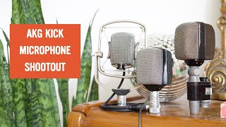 Video thumbnail for AKG Kick Drum Microphone Shootout (D12, D20, D25) by Cole Picks Vintage