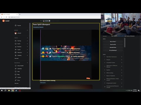 "THAT'S SO TOXIC" - Gorgc & friends reacts to Team Spirit Voice Lines vs EG