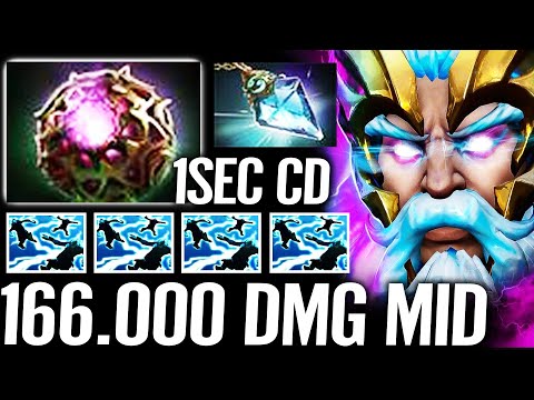 🔥 166.000 DMG -36% META ZEUS MID — Octarine + Prism 1SEC CD Arc Lightning Nuker Dota 2 Pro