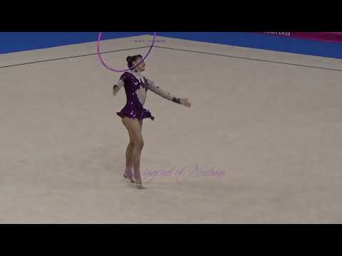 Geraldine PEREZ QUITO (ECU) hoop - 2015 Stuttgart worlds Qualifs