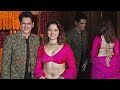 Tamannaah Bhatia Looking Stunning Arrives With Boyfriend Vijay Verma At Ramesh Taurani Diwali 2024