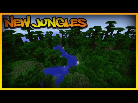 Insane New Minecraft 1.7 Jungle Biome Update!!!