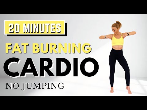 🔥20 Min FAT BURNING CARDIO for WEIGHT LOSS🔥KNEE FRIENDLY🔥NO SQUATS/LUNGES🔥NO JUMPING🔥NO REPEATS🔥