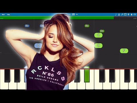 Becky G - 24/7 - Piano Tutorial