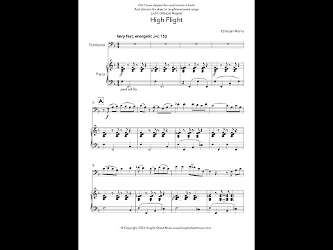 High Flight (Trombone and Piano)