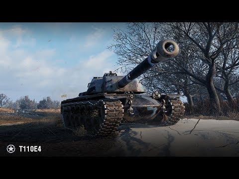 T110E4 | 12376 урона на карте Студзянки