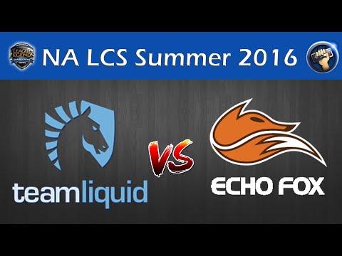 NA LCS 2016 - W6D3 - TL vs FOX - Game 3