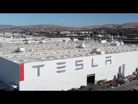 Tesla Fremont Roadrunner & Gigacast - Battery Day, Sep 22, 2020