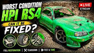 🛑Worst HPI Nitro RS4 barn find Project w/ hybrid32494