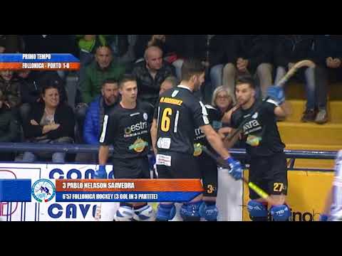 Follonica vs Porto 1- 7, Eurolega gB, 3°g , 9-12-17