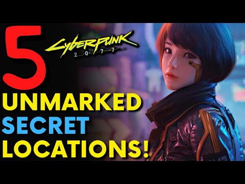 Cyberpunk 2077 - 5 Secret Locations! | Hidden Gems (Locations & Guide)