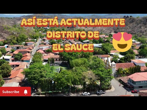 Distrito de El Sauce En Drone 