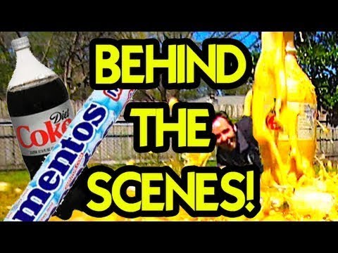 DIET COKE + MENTOS  BEHIND THE SCENES