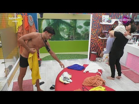 Francisco Monteiro e Márcia dão abraço apertado! Veja o momento | Big Brother
