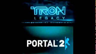 Portal 2 Vs Daft Punk: Science Is Fun vs TRON Legacy (End Titles) [dowson0417 mashup]