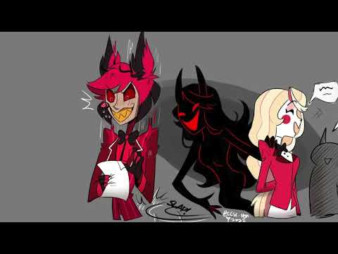 A Lovin' Shadow - A Hazbin Hotel Comic Dub | Charlie x Alastor
