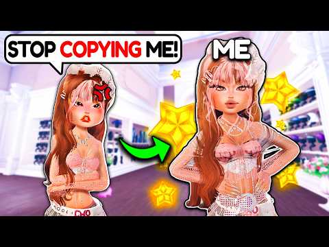 I Copied My Biggest Hater and BEAT HER in Dress to Impress!