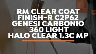 RM Clear Coat Finish-R C2P62 // Genesi Carbonio 360 Light HTE Clear 1.3C