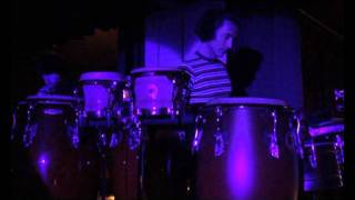 Free-style percussion solo by Gabriel Nuzzoli