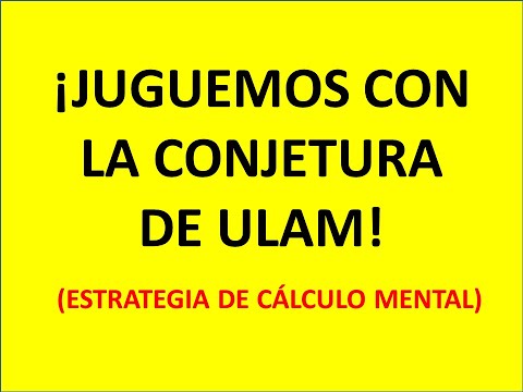 Conjetura de Collatz-Ulam