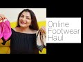 Online Footwear haul | Myntra | Ginny Minni .
