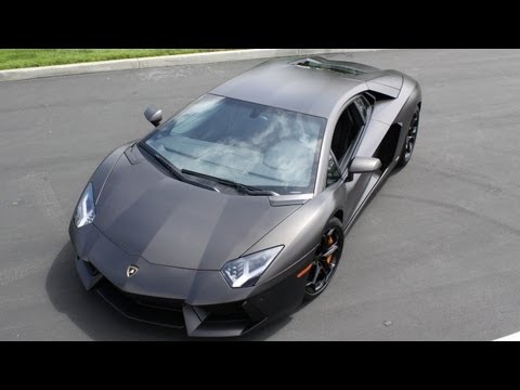 2013 Lamborghini Aventador Test Drive & Exotic Car Video Review