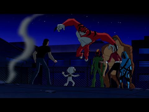 Plumbers and Vilgax's army vs. Albedo and his men CMV