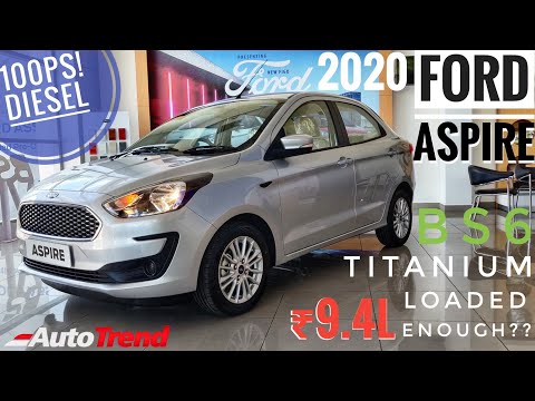 2020 Ford Aspire Titanium - Most Detailed Walkaround Review | TeamAutoTrend !!